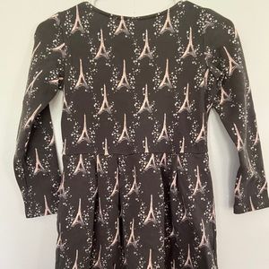 Gymboree Eiffel Tower dress with zipper pockets